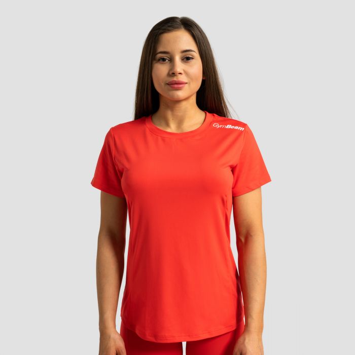 Ženska majica Limitless Hot Red - GymBeam