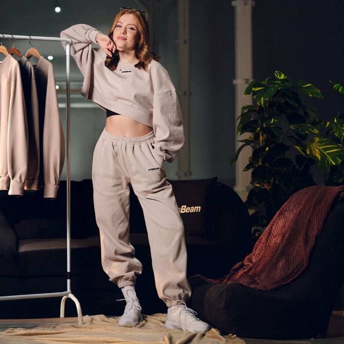 Ženska trenirka Aura Grey - GymBeam M