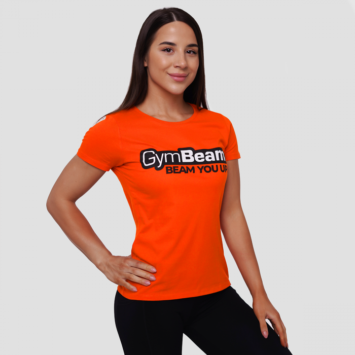Ženska majica Beam Orange - GymBeam L