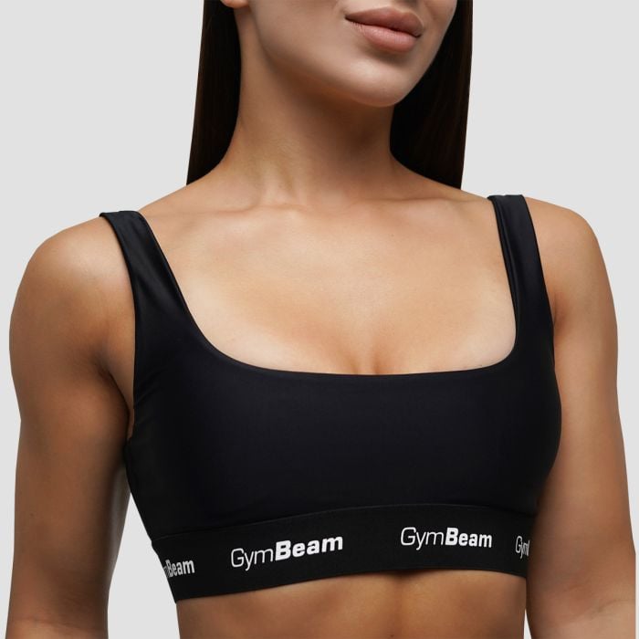 Bikini gornji dio Sporty Black - GymBeam XL