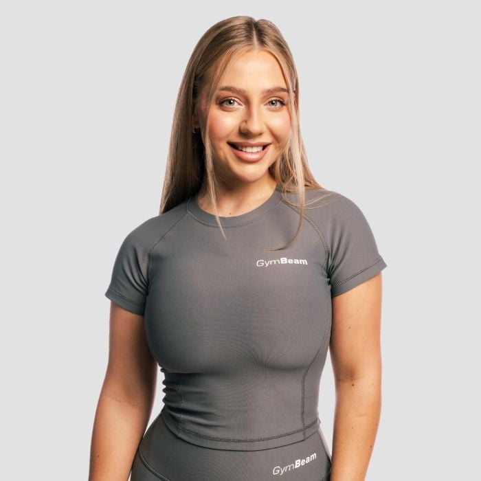 Ženski sportski Top Core Carbon - GymBeam M
