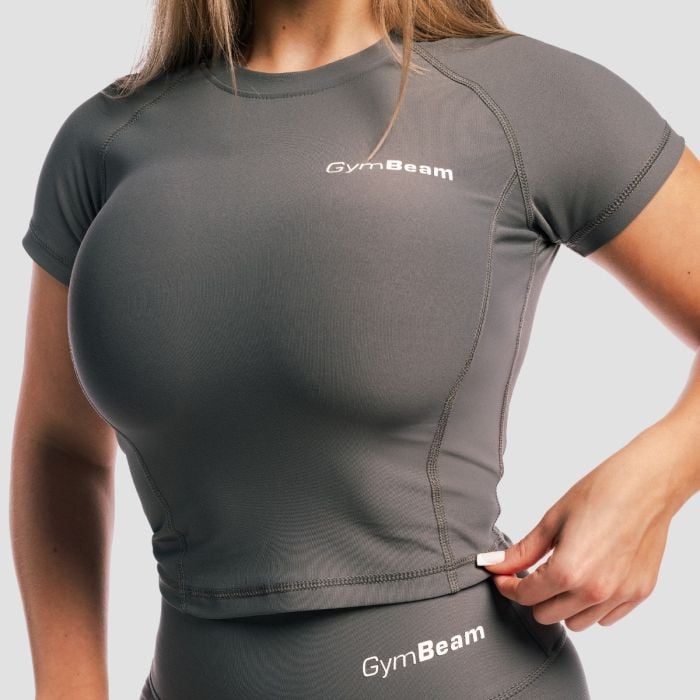 Ženski sportski Top Core Carbon - GymBeam M