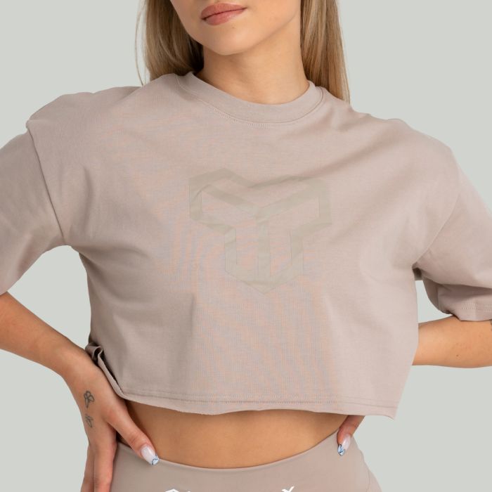 Ženska majica CropTop Taupe - STRIX XL