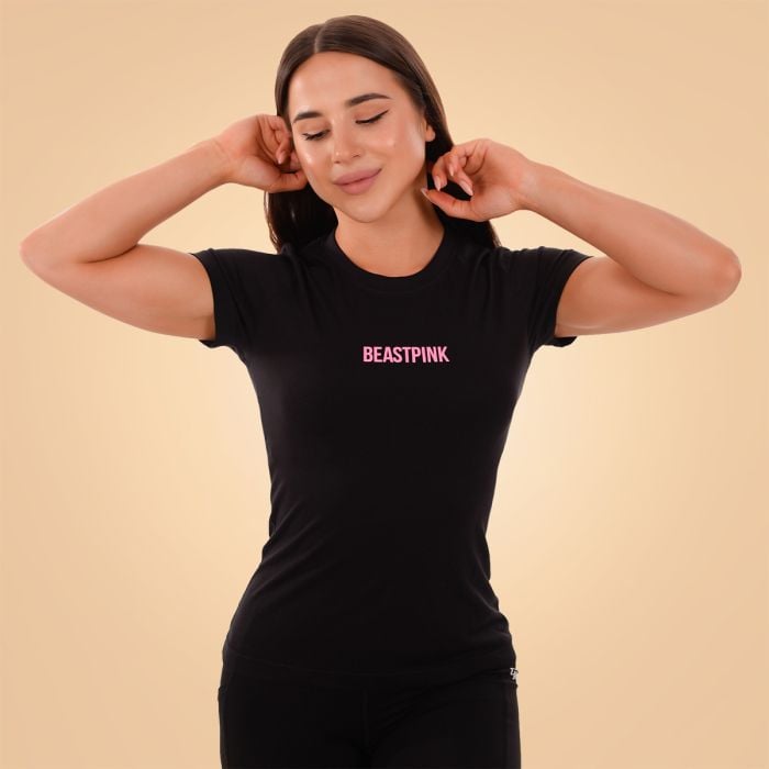Ženska majica Daily Black – BeastPink XXL
