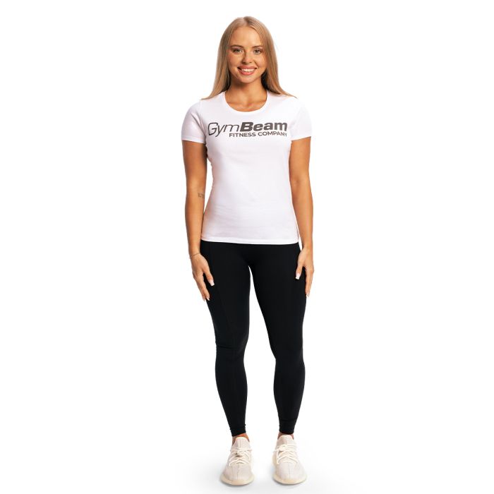 Ženska majica Fitness White - GymBeam M