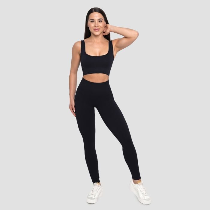 Ženske tajice Lift Seamless Black - GymBeam XS