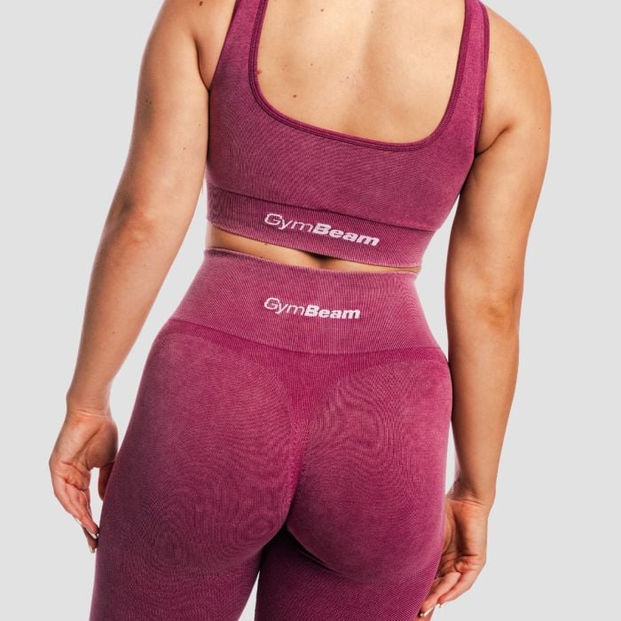 Ženske tajice Lift Seamless Plum - GymBeam S