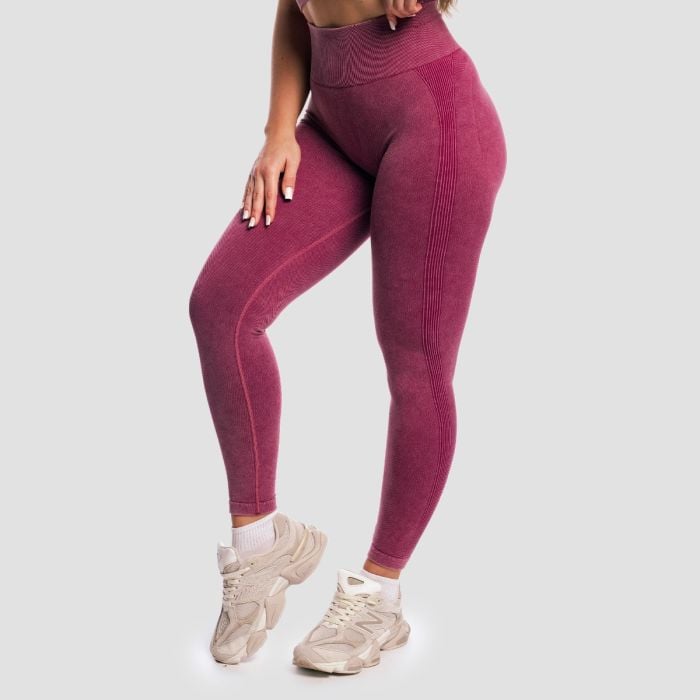 Ženske tajice Lift Seamless Plum - GymBeam S