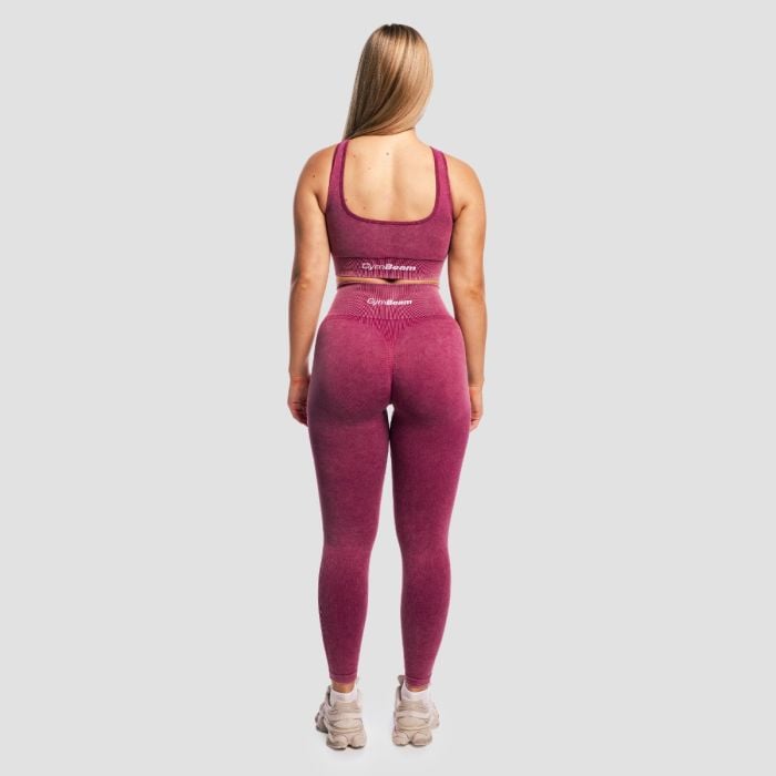 Ženske tajice Lift Seamless Plum - GymBeam S