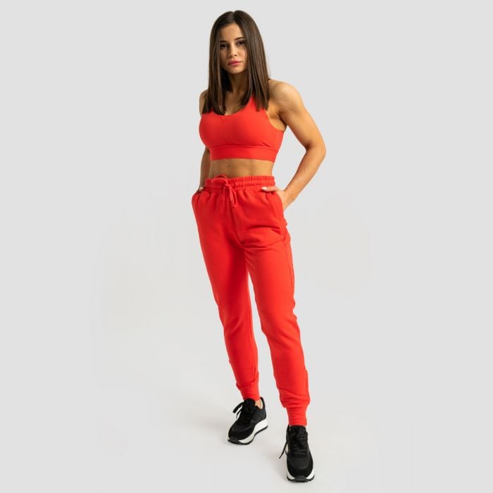Ženska trenirka Limitless Hot Red - GymBeam XL