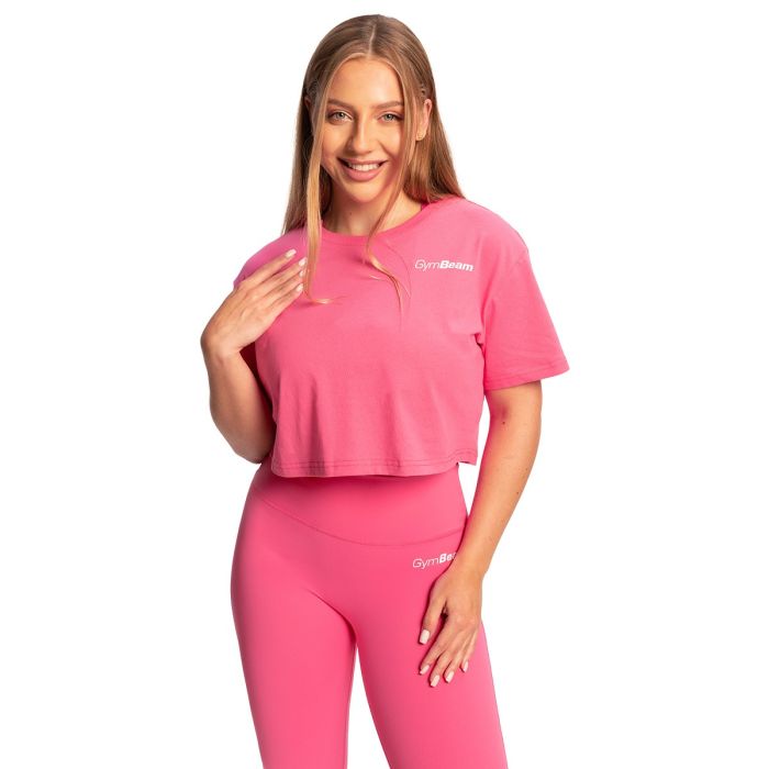 Ženski Crop Top Limitless Dragonfruit - GymBeam L