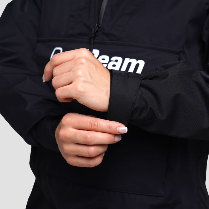 Ženska jakna za kišu Smock Black - GymBeam S