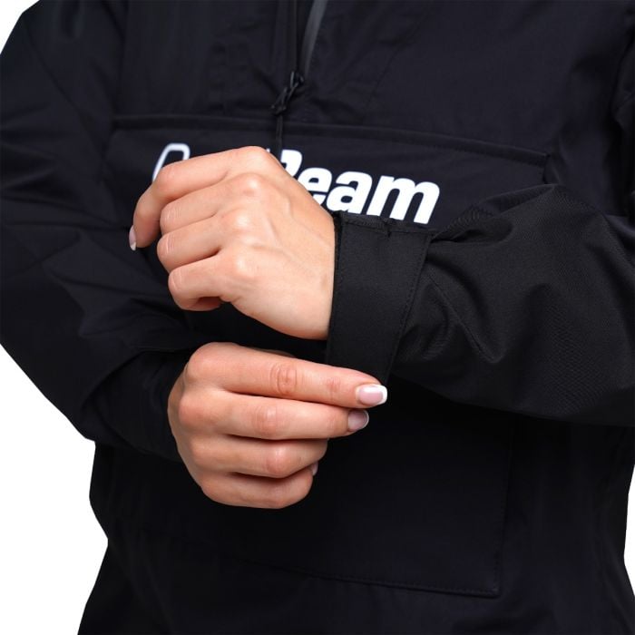 Ženska jakna za kišu Smock Black - GymBeam S