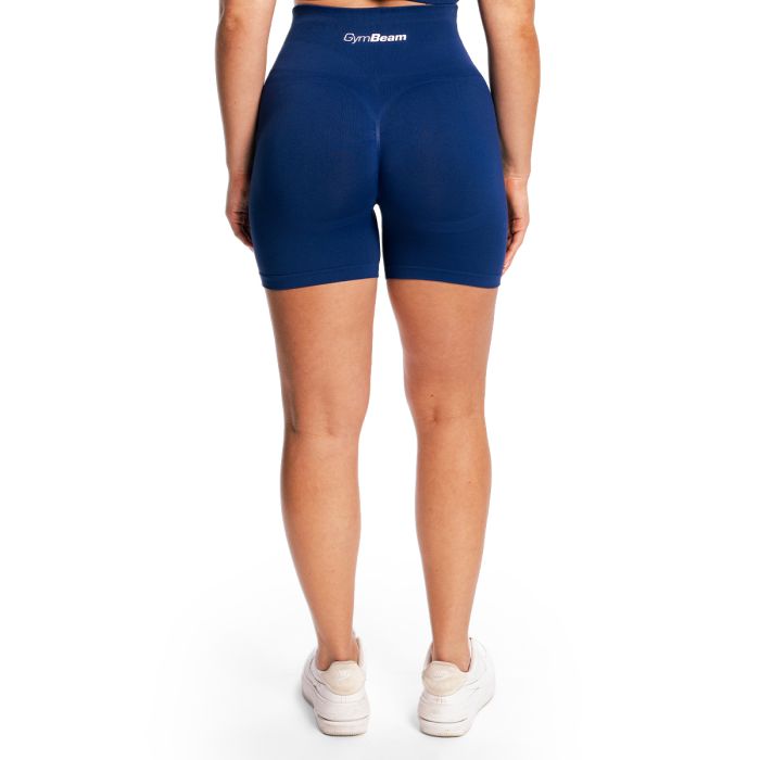 Ženske kratke hlače Sculpt Seamless Navy - GymBeam S