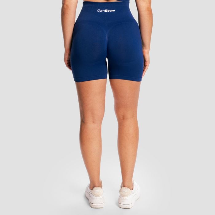 Ženske kratke hlače Sculpt Seamless Navy - GymBeam S