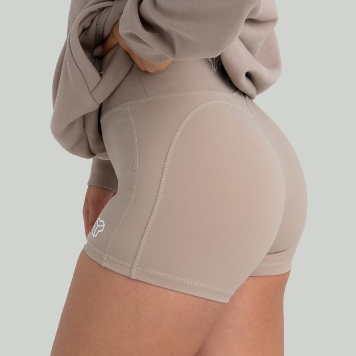 Ženske kratke hlače Taupe - STRIX XS