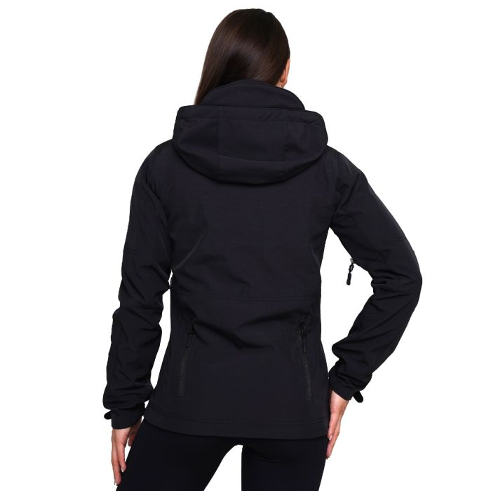 Ženska softshell jakna Black - GymBeam S