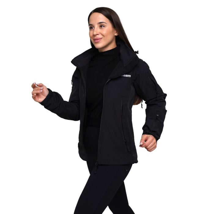 Ženska softshell jakna Black - GymBeam S