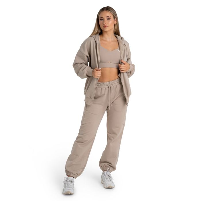 Ženska dukserica Zip Up Taupe - STRIX M