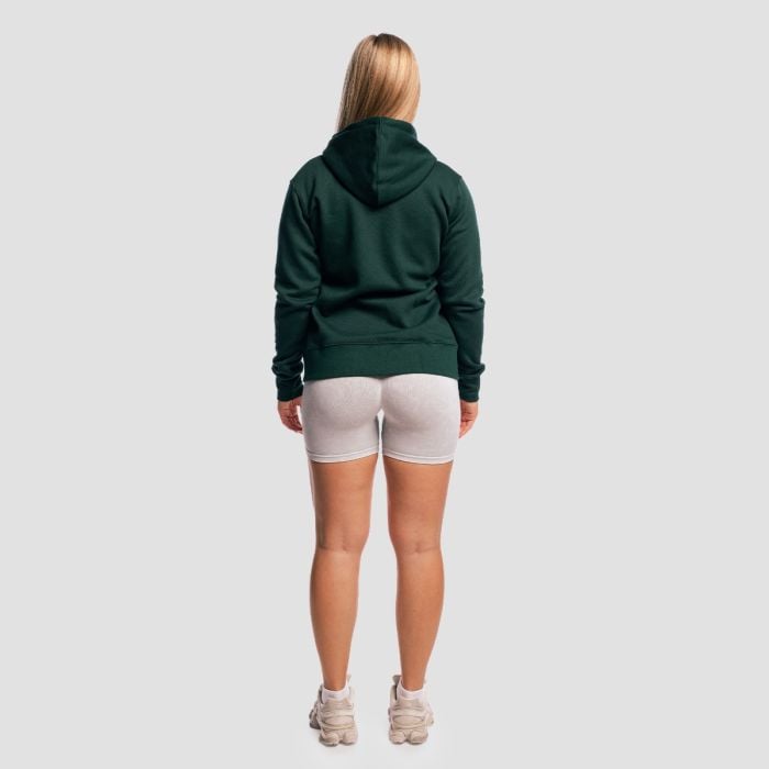 Women‘s Zipper Hoodie Pine - GymBeam M