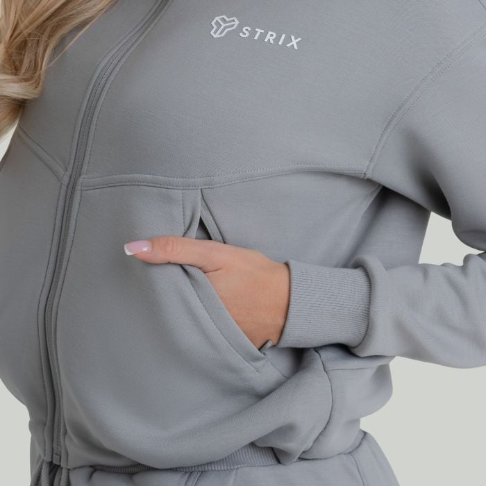 Ženska dukserica ZOA Zip-Up Smoke - STRIX XL