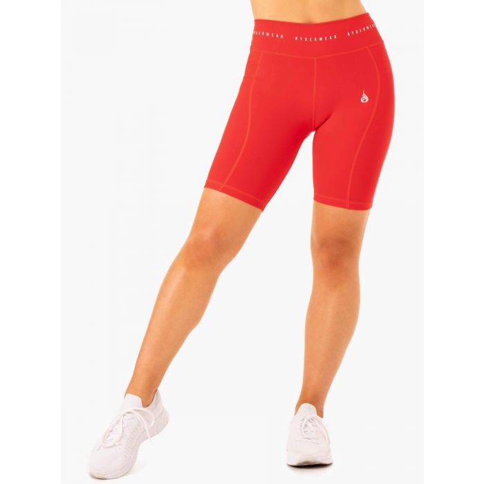 Ženske biciklističke kratke hlače Reflex Red - Ryderwear