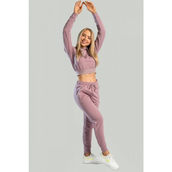 Ženska dukserica Essential Cropped Mauve – STRIX XS