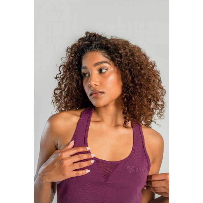 Ženski Tank Top Essential Plum - STRIX S
