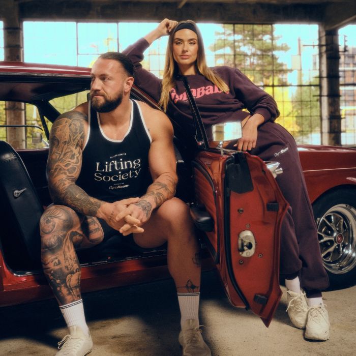 Ženska majica dugih rukava GymBabe Eclipse - GymBeam S