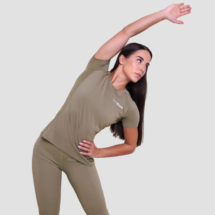 Ženska majica za trčanje Pulse Vetiver - GymBeam M