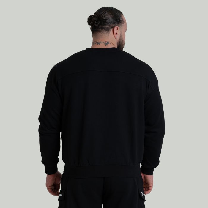 Dukserica ZOA Relaxed Black - STRIX XL