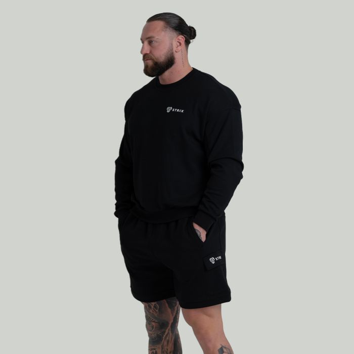 Dukserica ZOA Relaxed Black - STRIX XL