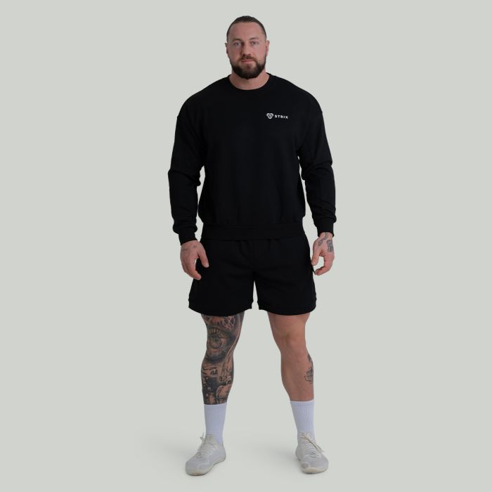 Dukserica ZOA Relaxed Black - STRIX XL