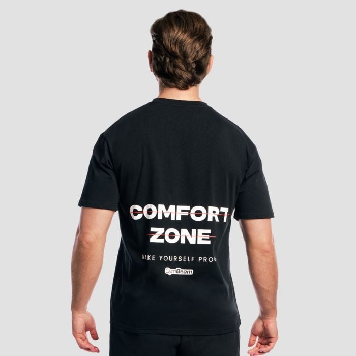 Majica Zone Black - GymBeam XL