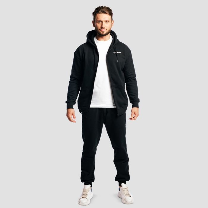 Muška dukserica Zone Zip Up Black - GymBeam XL