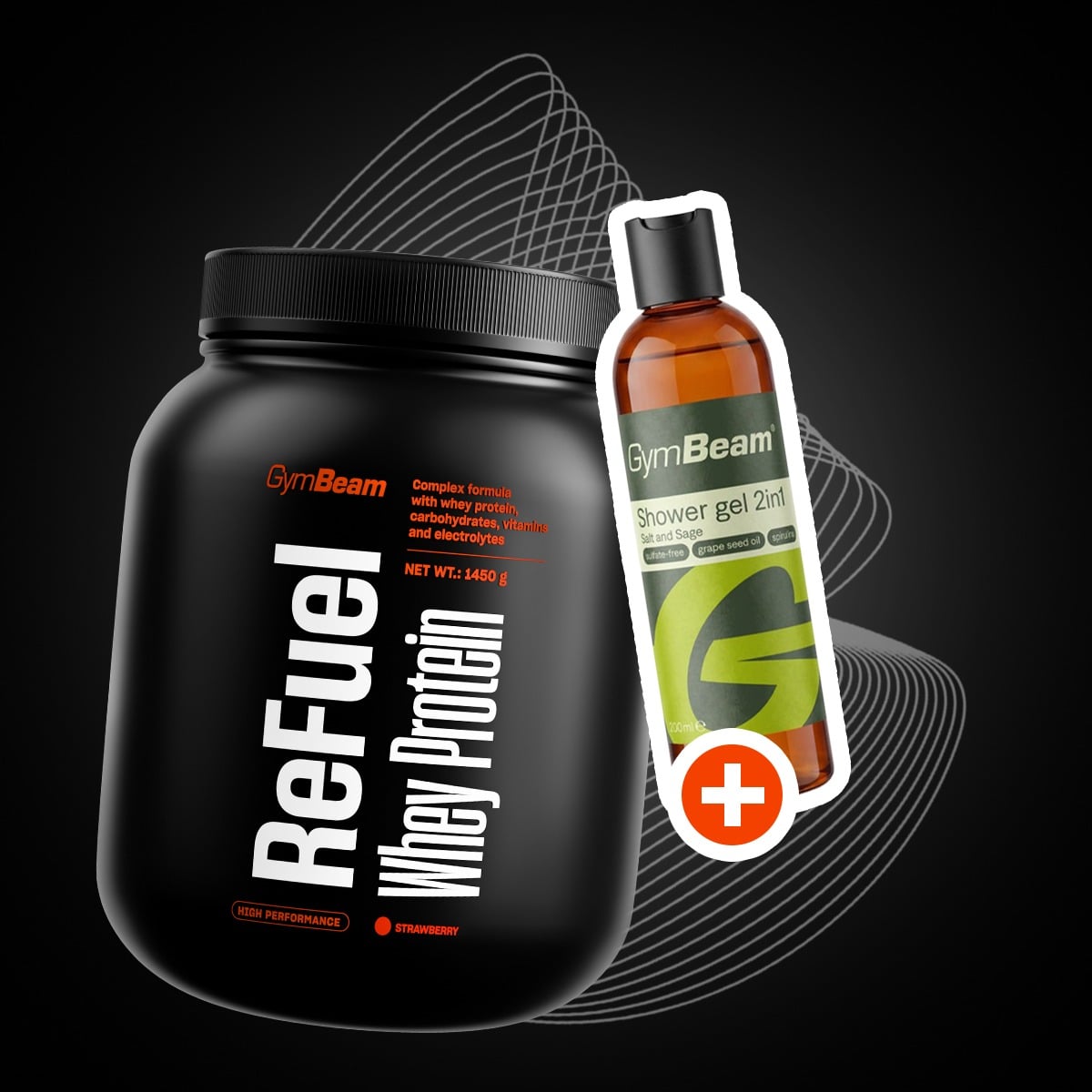 ReFuel Whey Protein - GymBeam + poklon