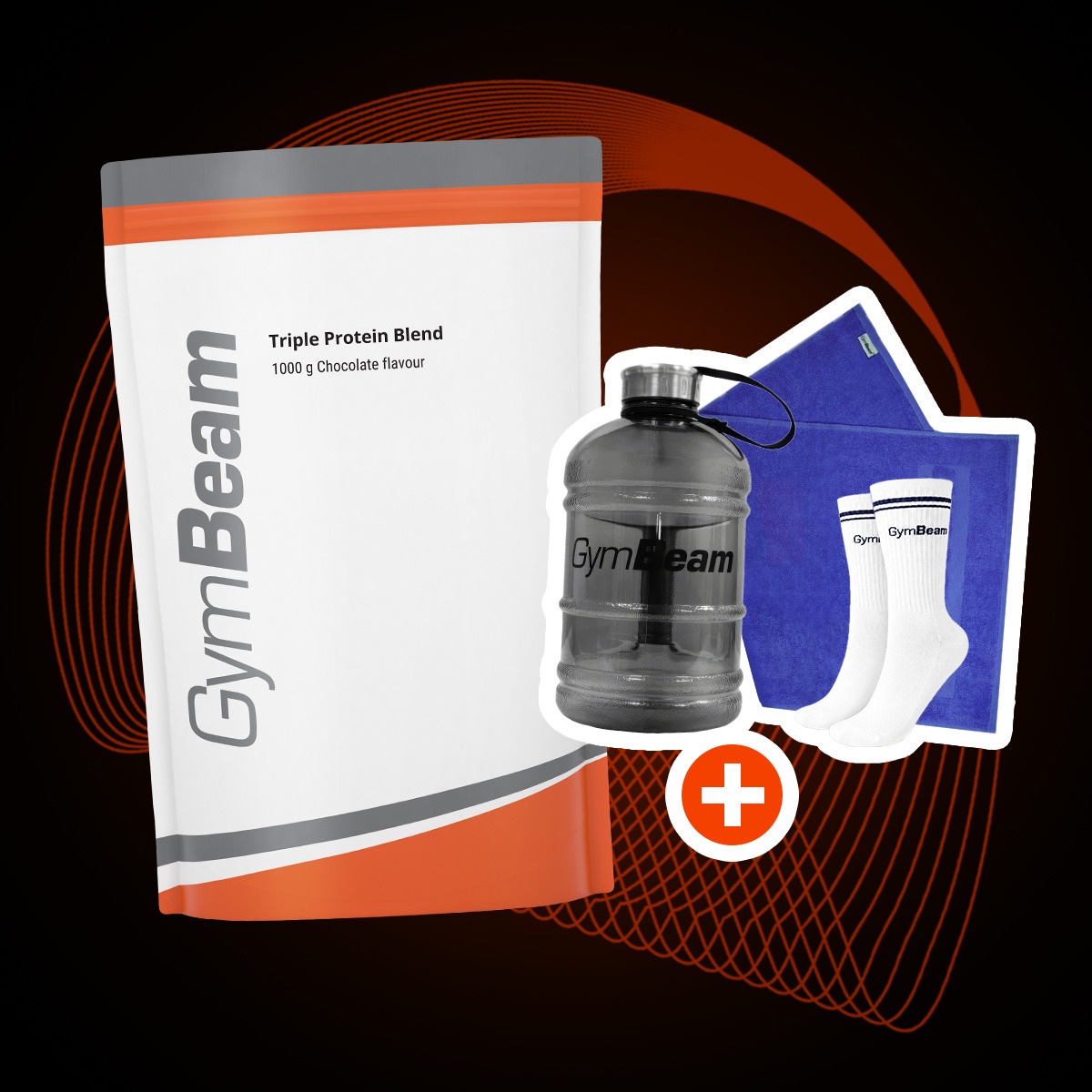 Triple Blend Protein - GymBeam + pokloni 