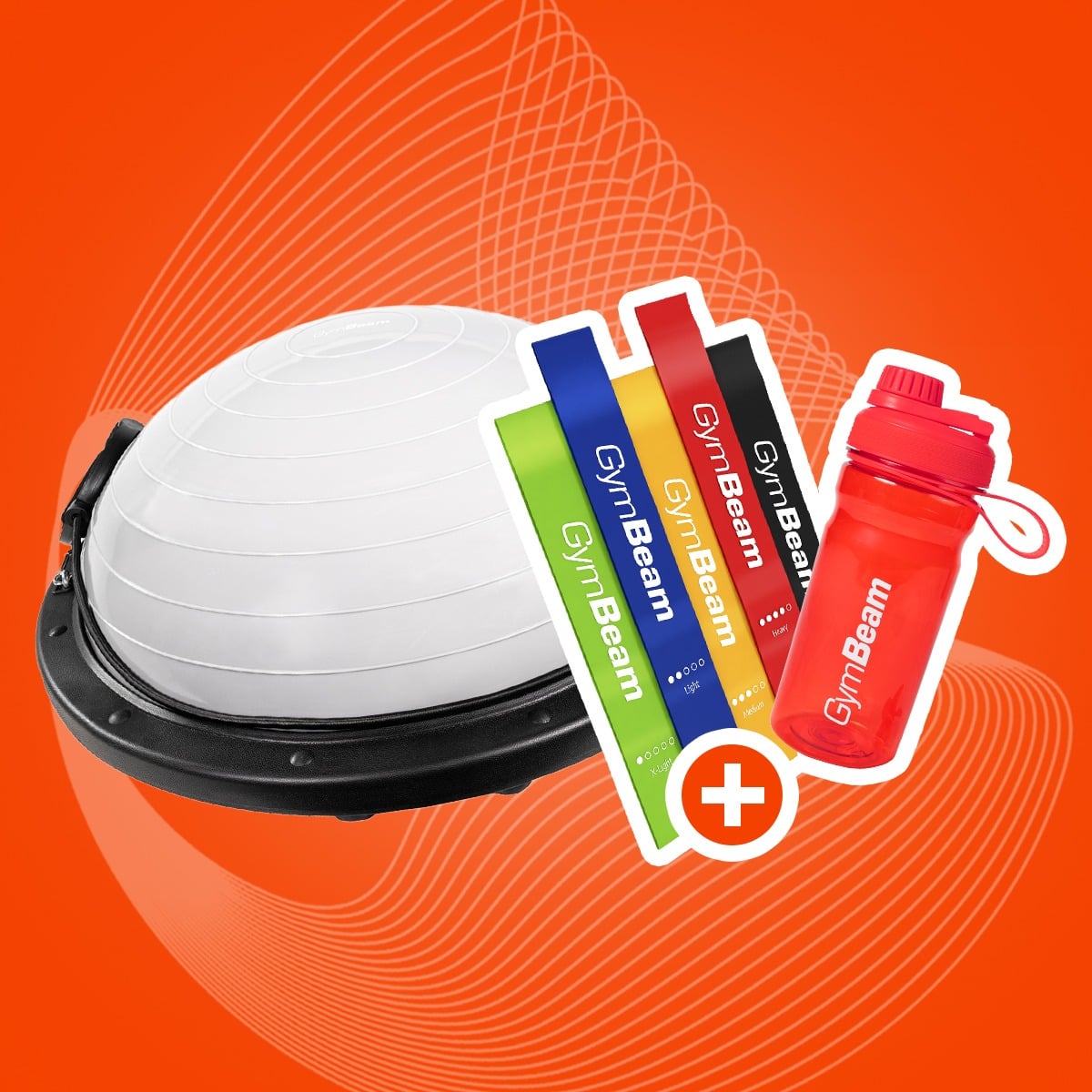 Balans Ploča Half Ball - GymBeam + pokloni