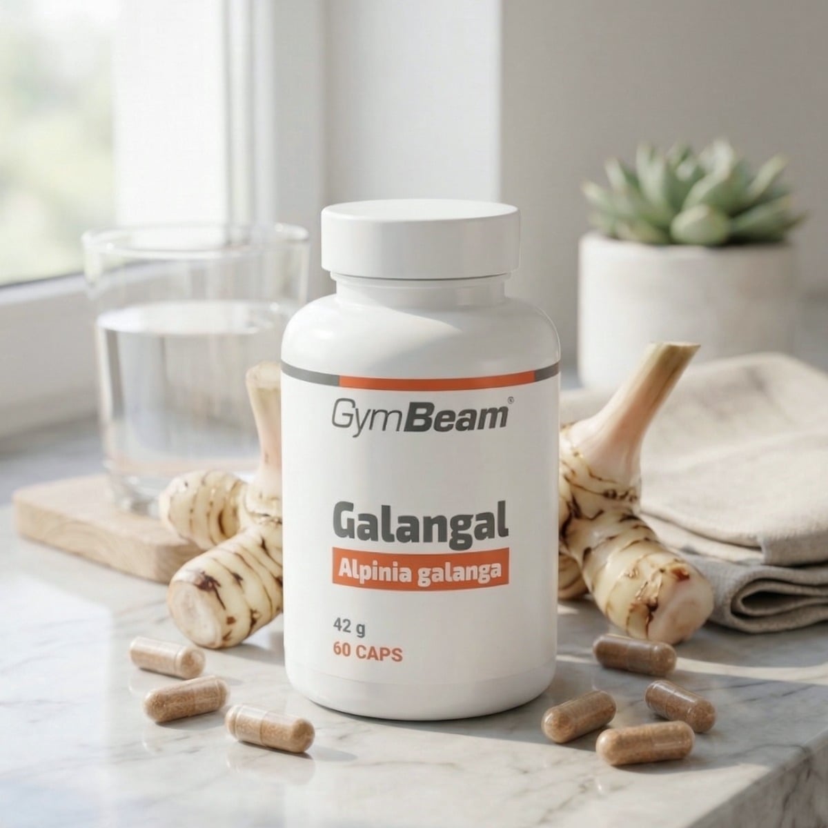 Galangal - GymBeam 60 caps
