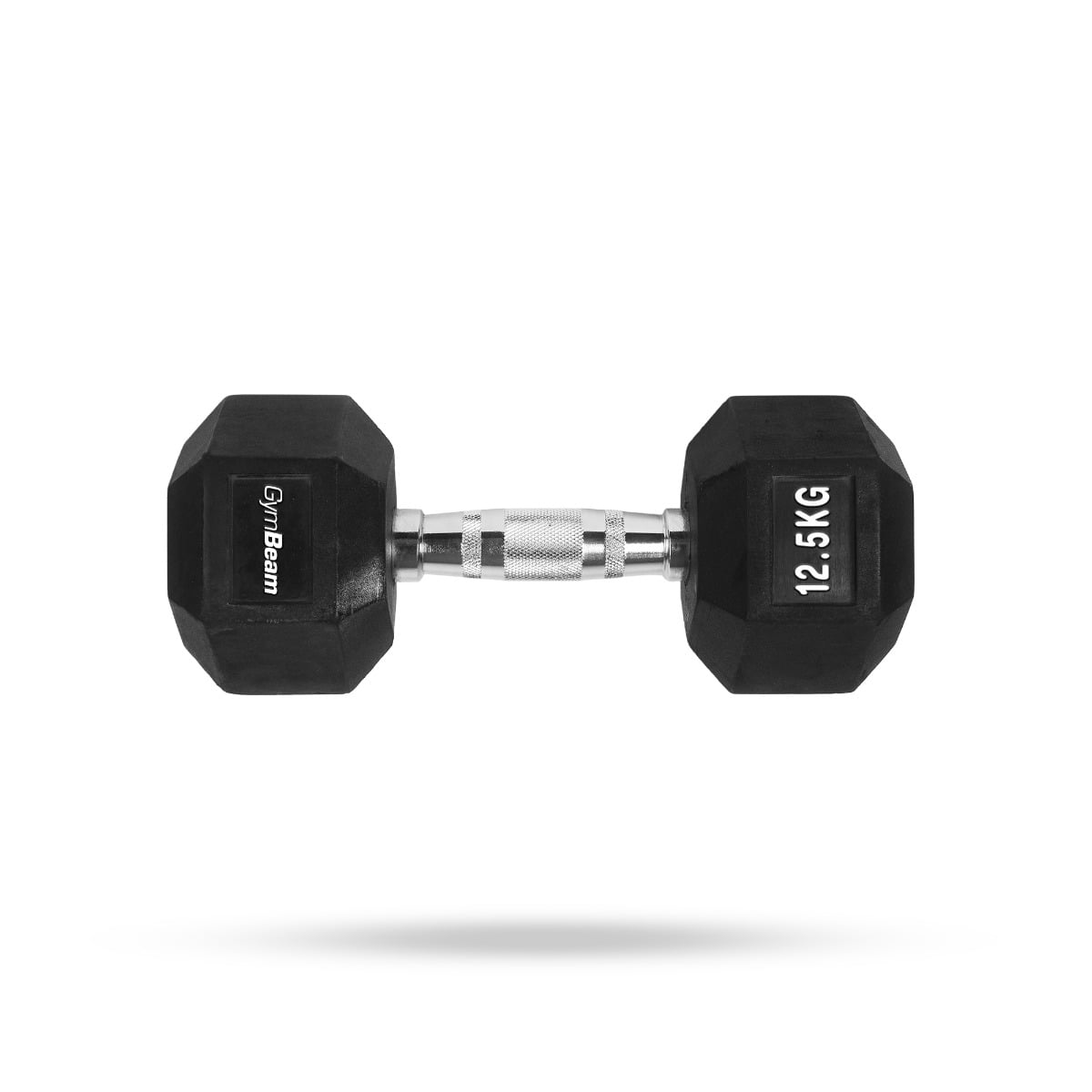 Hexagonal Dumbbell white - GymBeam