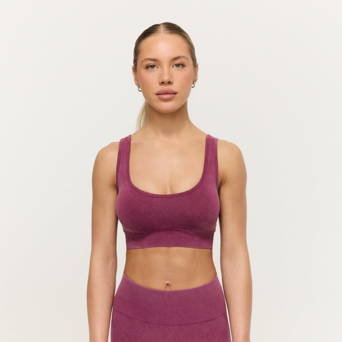 Sportski grudnjak Lift Seamless Plum - GymBeam
