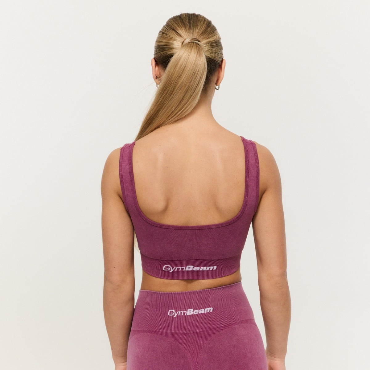 Sportski grudnjak Lift Seamless Plum - GymBeam