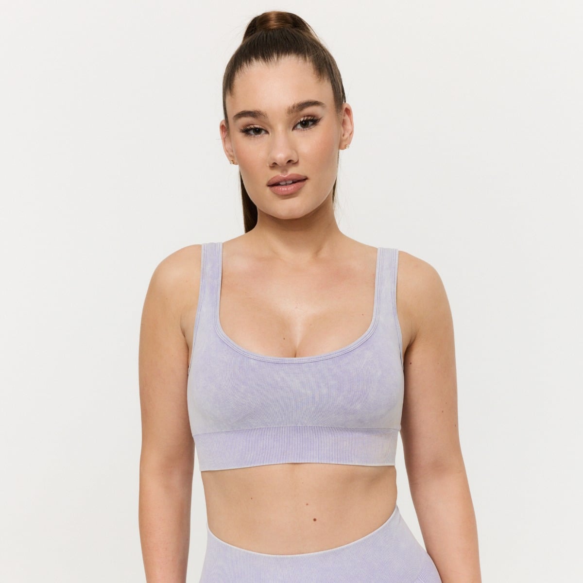 Sportski grudnjak Lift Seamless Violet - GymBeam