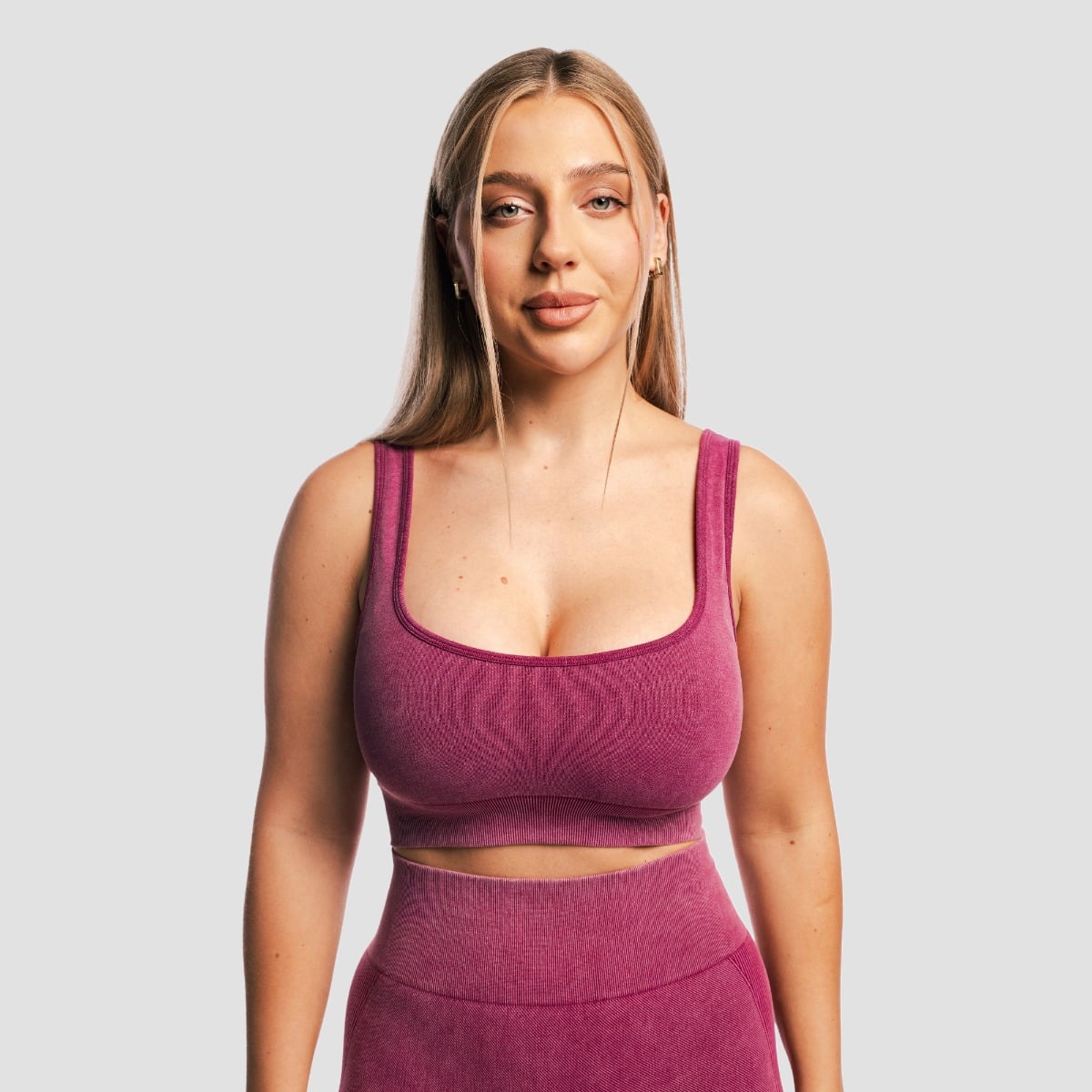 Sportski grudnjak Lift Seamless Plum - GymBeam
