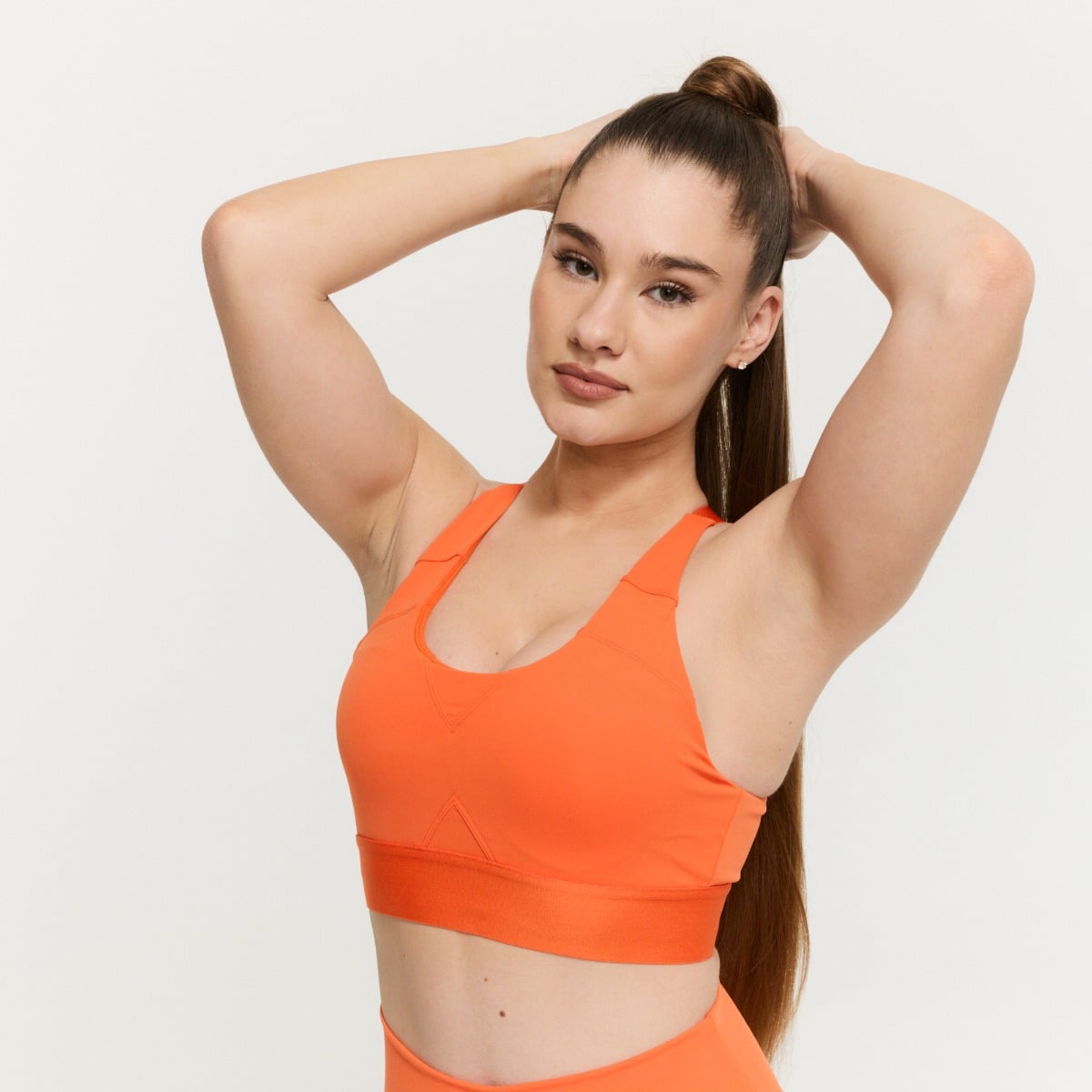 Sportski grudnjak Limitless Orange - GymBeam
