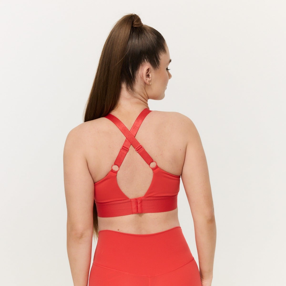 Sportski grudnjak Limitless Hot Red - GymBeam