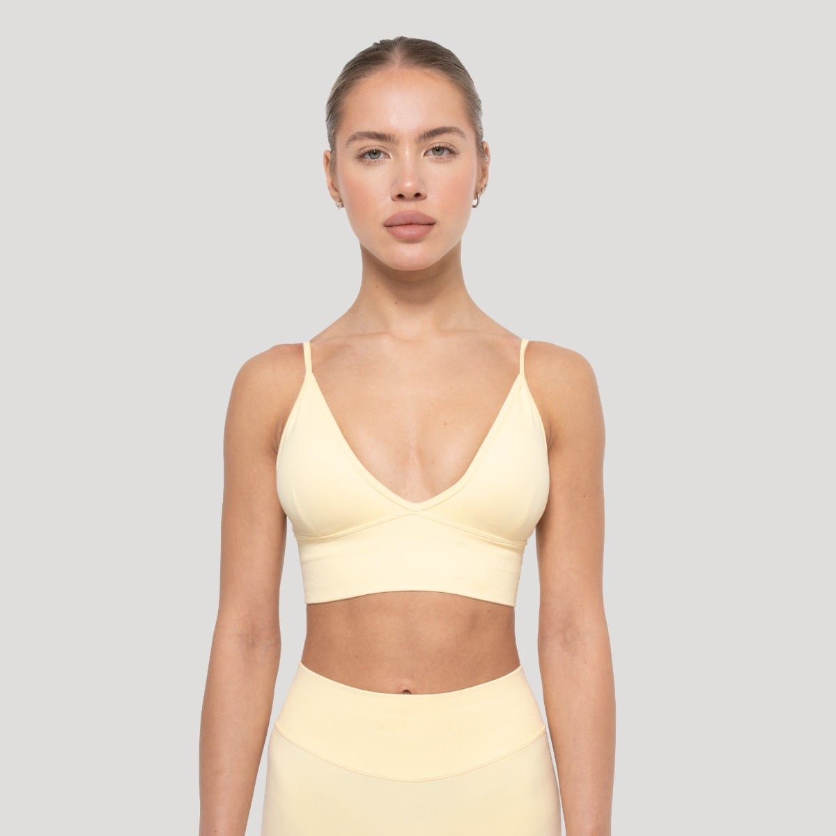 Sportski grudnjak Luma Butter Yellow - GymBeam