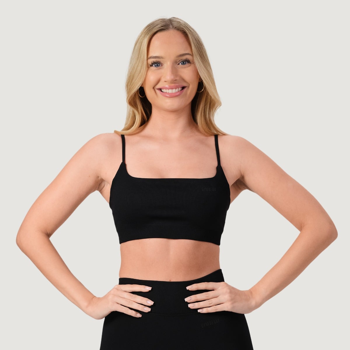 Sportski grudnjak Seamless NEO Black - GymBeam