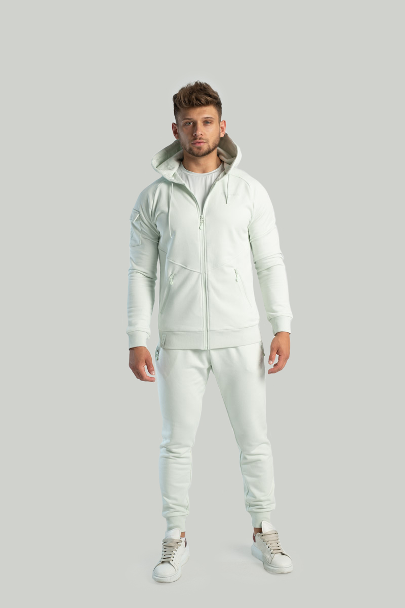 STRIX Dukserica Zip Up Nova Moon Grey · záber 6