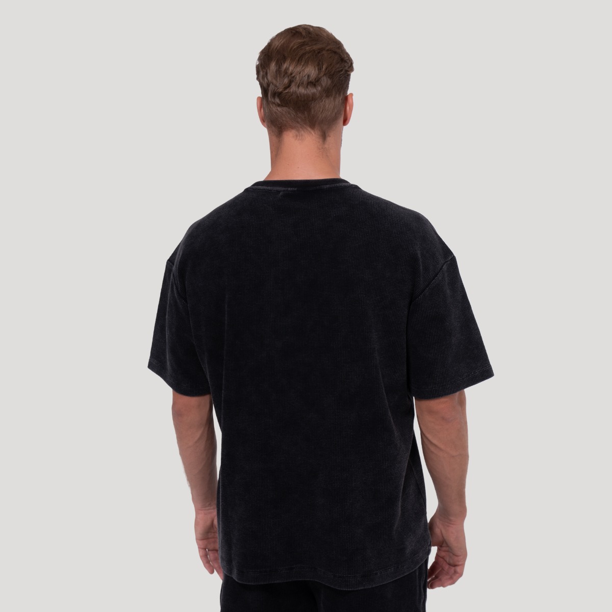 Hladna majica Persistence Washed Black - GymBeam